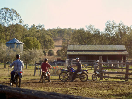 Farm Work: Motorbike riding training